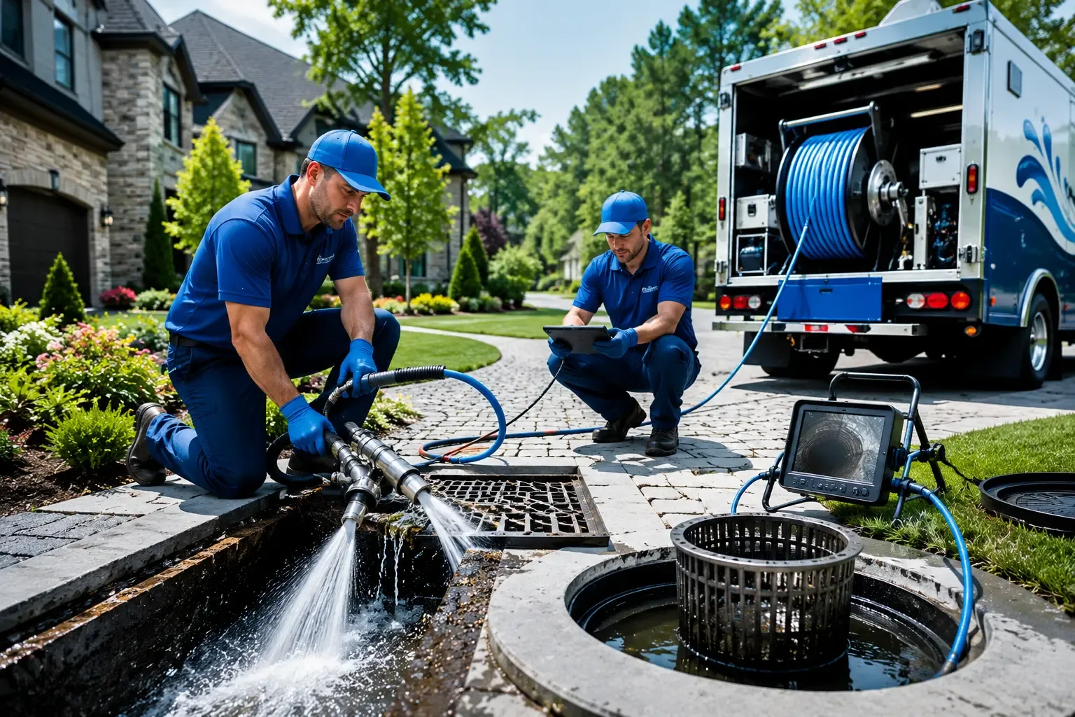 Local outdoor drain cleaning professionals in Clio, CA