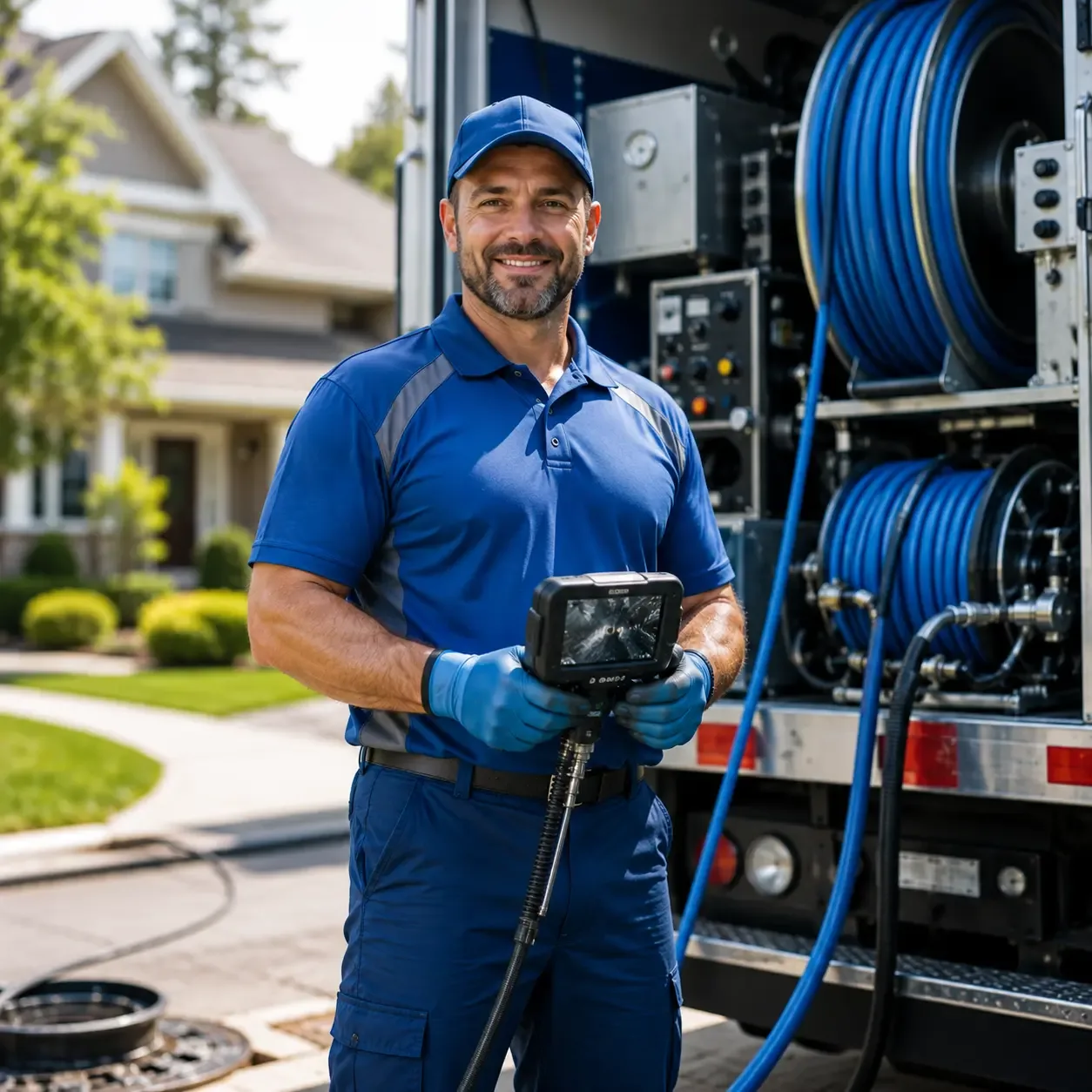 Local outdoor drain cleaning specialists in Clio, CA